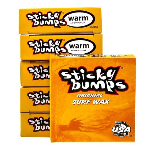 Sticky Bumps Surf Wax - Warm.